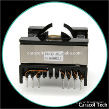 Soft Core Etd44 Led Power Voltage Transformer With Bobbin Dual Slot For Tv